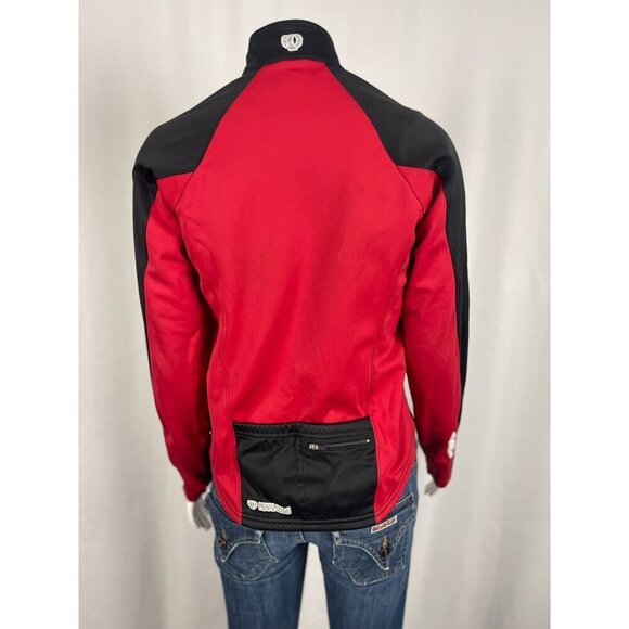 Pearl Izumi Womens Cycling Jacket Small Full Zip Fleece Lined Back Pockets Vents - Picture 4 of 15